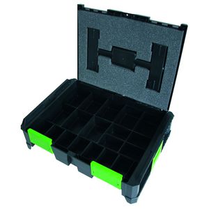 Gereedschapskist met assortimentbakken SysCon S leeg 11M+8L