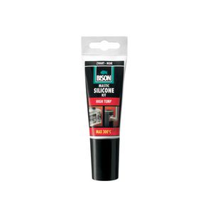 Siliconenkit hittebestendig High Temp zwart tube a 60ml.  250°C. (kortstondig 300°C.) 