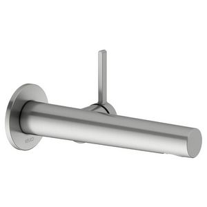 1-hendel wastafelmengkraan UP wandmontage 197mm roestvr. Staal