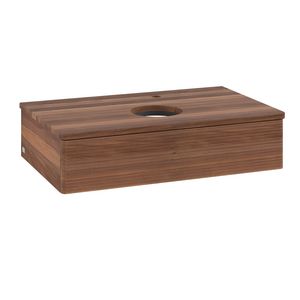 Wastafelonderkast Antao 800x190x500mm Warm Walnut L08152HM
