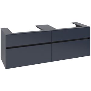Wastafelonderkast Collaro 1600x548x500mm Marine Blue C02400VQ
