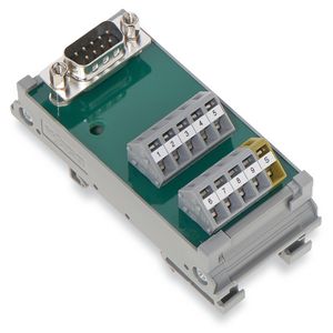 Interfacemodule Sub-Min-D Male steker 289-585
