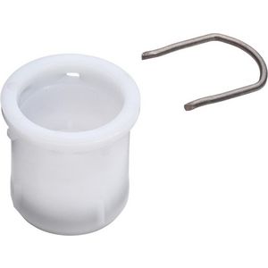 Nylon uitloop met klem