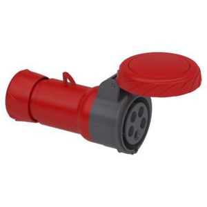 Koppelcontactstop 3P+N+A 16A 380-415V AC 6h IP67 PratiKa