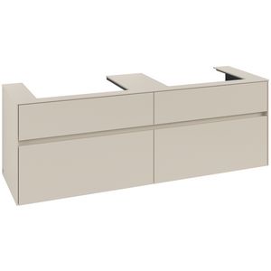 Wastafelonderkast Collaro 1600x548x500mm Cashmere Grey C02400VN