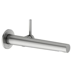 1-hendel wastafelmengkraan UP wandmontage 243mm roestvr. Staal