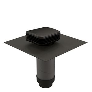 Dakdoorvoer VALETIS 16-55° geïsoleerd 160-150mm tbv luchtafvoer incl. ubiflex indekstuk
