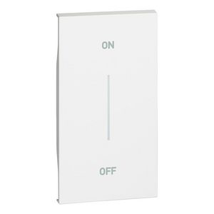 Toets ON/OFF 2 modulen LivingNow wit My Home