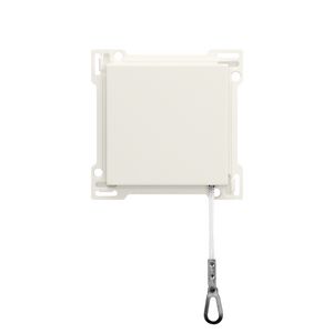 Afwerkingsset voor trekdrukknop cotton white textured