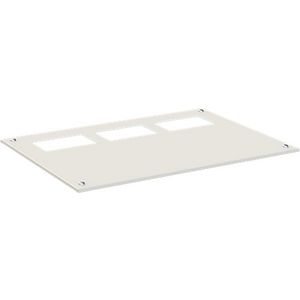 Dakplaat t.b.v TZ kabelinvoerpl. BxD 859x625mm