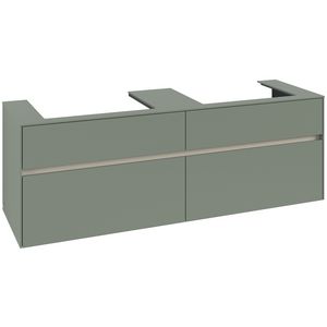 Wastafelonderkast Collaro 1600x548x500mm Soft Green C02400AF