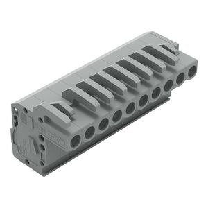 1-draads FE steker HA 2,5mm² grijs 232-110/026-000 VVE=50