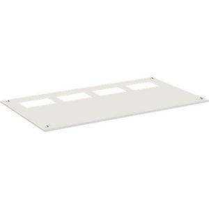 Dakplaat t.b.v TZ kabelinvoerpl. BxD 1109x625mm