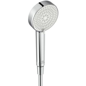 Handdouche Idealrain 2 straalsoorten 100mm chroom/wit