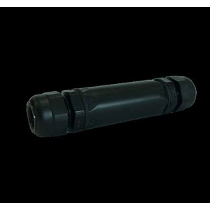 Kabelverbinder, M25 met 3x connector en 2x wartel ESKV25, zwart (788/ESKV25/221-2411B) VVE=15