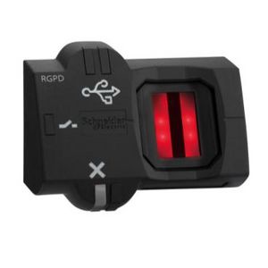 Monostabiele biometrische schakelaar Conform GDPR 2m kabel