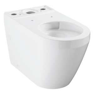 Euro Ceramic staand closet tbv duoblok randloos (excl. reservoir)