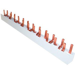 Verzamelrail S200C 3 fases 12 modules