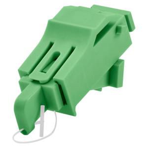 SC/APC GEBOGEN ADAPTER-GROEN (RAL6018)