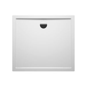 Douchebak SION 100x80cm acryl wit randhoogte 4,5cm glans excl. pootset