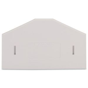 Scheidingswand 2,5mm li.grijs 280-355 VVE=25