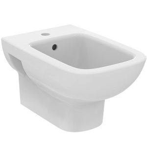 Wandbidet I.LIFE-A met kraangat met overloop wit Ideal plus