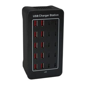 Oplaadhub 10 USB-A & 10 USB-C Poorten