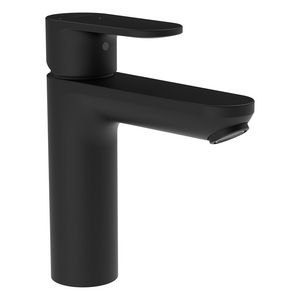 Wastafelkraan PRO-X Eco+ functie sprong 125mm Mat Zwart gladde body