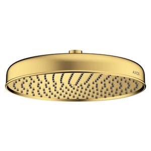 AXOR Archivio Hoofddouche 240 1 straalsoort met EcoSmart Polished Gold Optic