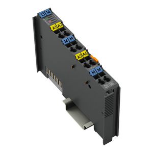 4-kanaals analoge uitgang DC +/-10V Extreem donkergrijs