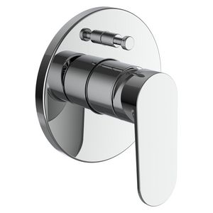 Set Voor Inbouw Bad/Douche Mengkraan Simi diverter chroom