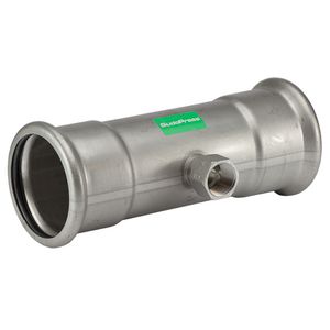 T-koppeling verlopend SudoPress RVS 316L FFF 76,1x2"bi.dr.x76,1mm SP6130GVM VVE=2