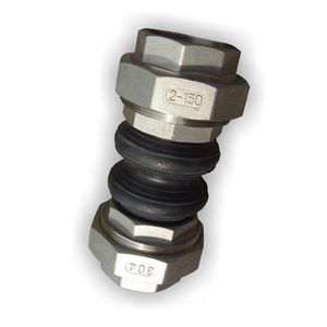 KOMP 40 rubber compensator v contactgeluidontkoppeling DN40
