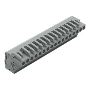 1-draads FE steker HA 2,5mm² grijs 232-117/026-000 VVE=25