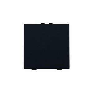 Enkelv. drukknop Home Control black coated