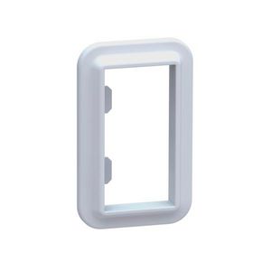 Flensplaat wandgoot GGK UK afwerkr. 4-z 60x130/4 alu