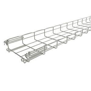 Lengte a 3m. Draadgoot Fasclic + 54/200 RVS 304L