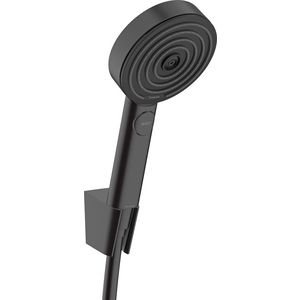 Pulsify Select S doucheset 105 3 straalsoorten Relaxation EcoSmart met doucheslang 125cm mat zwart