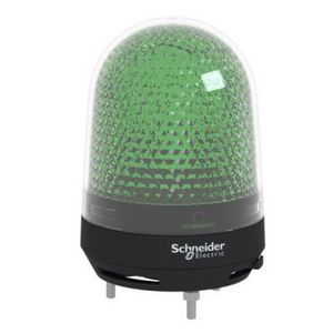 Zwaailamp LED Zoemer 100-230V AC Groen