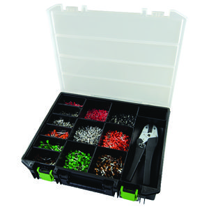 Assortimentdoos adereindhulzen kleurserie DIN I PVC Koffer