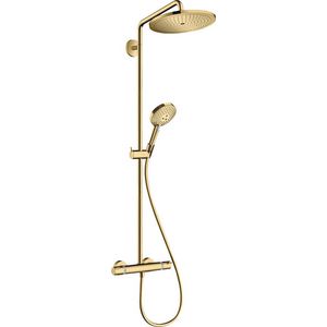 Handdouche Croma Select S280 showerpipe EcoSm 9L RD polished gold optic