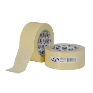 Zelfklevende tape HPX afplaktape 60gr.C 50mmx50m creme