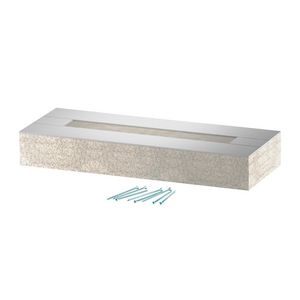 Eindstuk voor BSKD09-K0521 50x210 glasvezel grijs