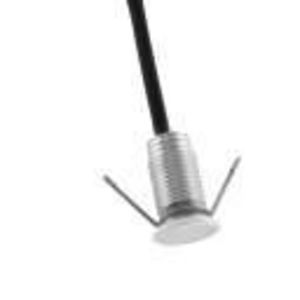 LED mini IP67 11mm 0,5W 3000K diffuus Wit