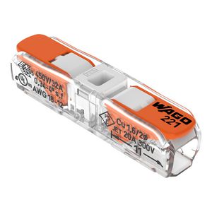 Doorverbindingsklemmen hendel universeel max. 4mm² VVE=60