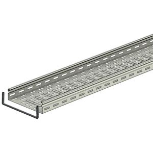 Afschermstrip vinyl L=5m. zwart