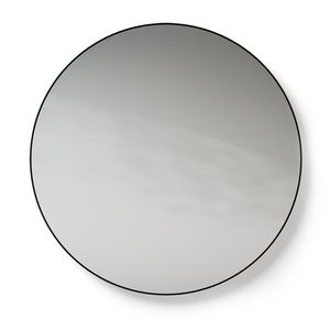 Spiegel Black Line Round Ø1200mm mat zwart