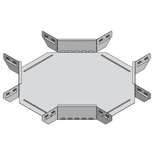 Kruisstuk vlak 500x60mm sendzimir verzinkt