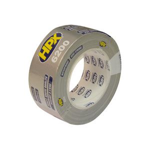 Zelfklevende tape HPX duct tape pantser 50mmx25m Zilver