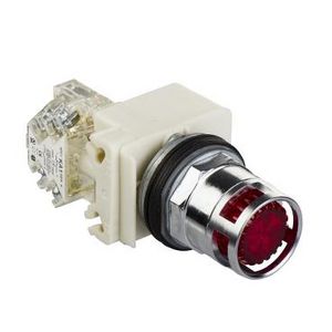 Drukknop Verlicht Verzonken Terugvering 24V Harmony 9001K